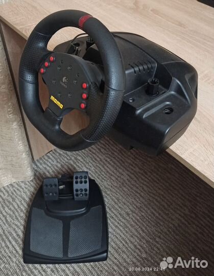 Игровой руль Logitech Momo Racing 900+подшипник