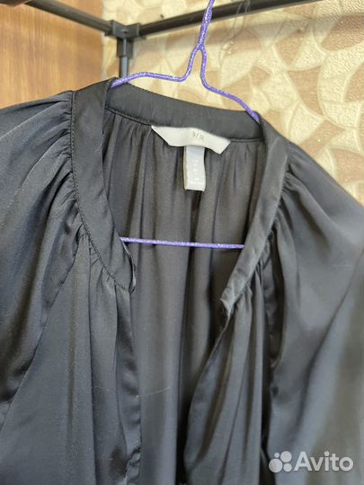 Блузка шелковая h&m