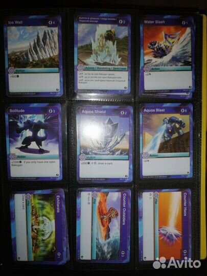 Карты Bakugan TCG (кки) в большом ассортименте