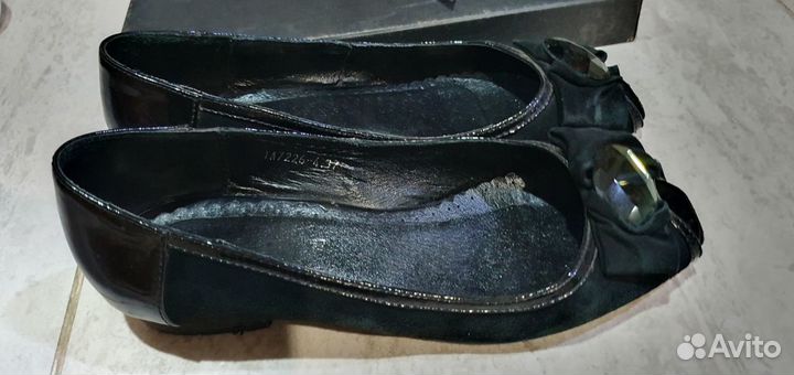 Балетки натуральная кожа 37