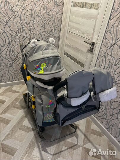 Санки коляска