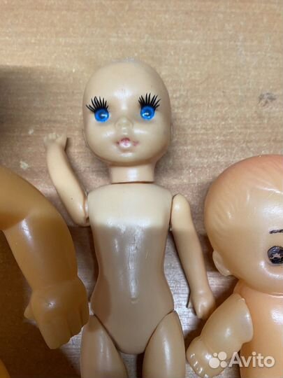 Куколки пластмассовые из СССР