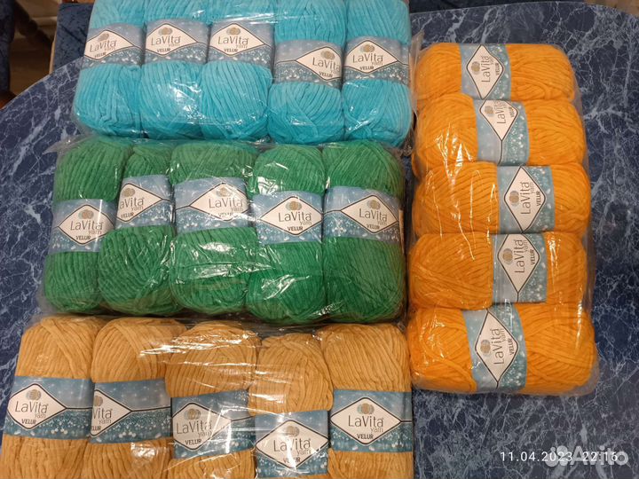 Плюшевая пряжа