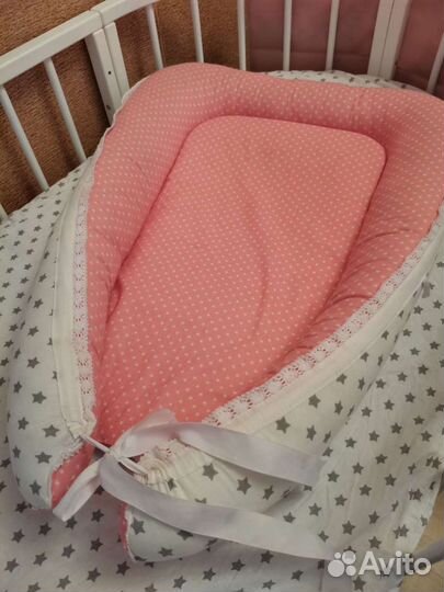 Кокон гнездышко бортики в кроватку