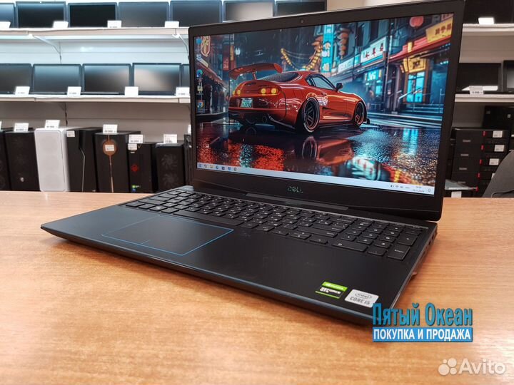 Игровой Dell 15 120Hz, Core i5-10300H, GTX 1650