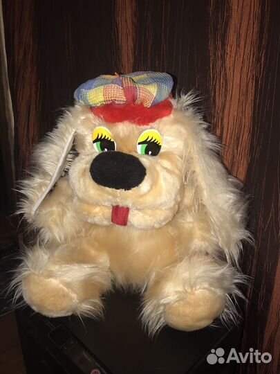 Мягкаие игрушки -лев, собака, слон 43-50см высота