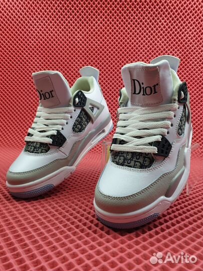 Кроссовки женские Air Jordan 4 Dior