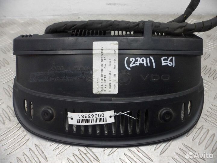 Дисплей информационный BMW 5-Series E61 9141809