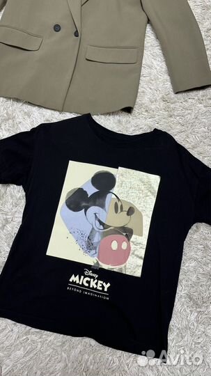 Пиджак женский zara, S, 42 + футболка