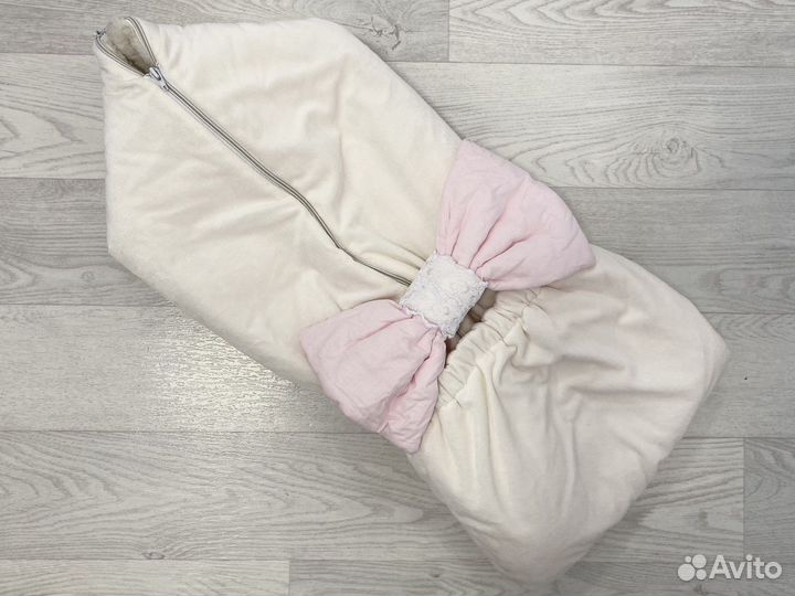 Конверт на выписку и в коляску зимний