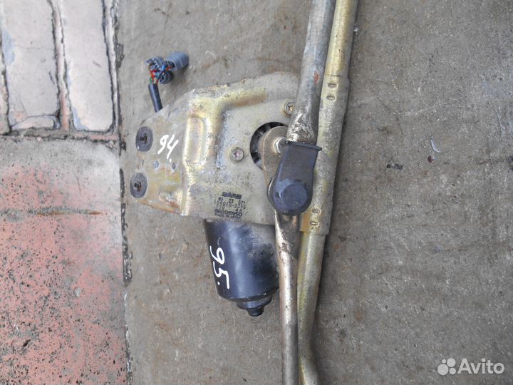 Трапеция моторчик дворников saab 9000