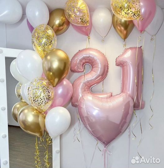 Гелиевые и воздушные шары