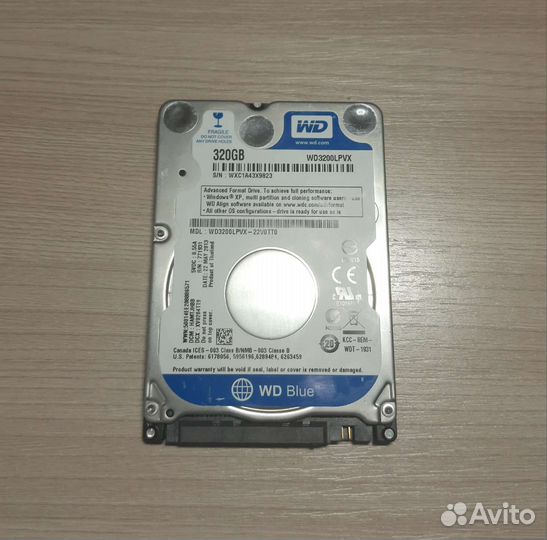 Жесткий диск WD blue 320gb