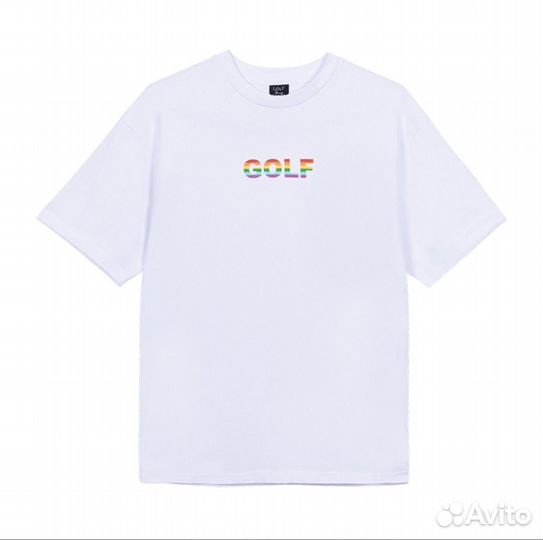 Футболка Golf Wang Rainbow Logo Tee