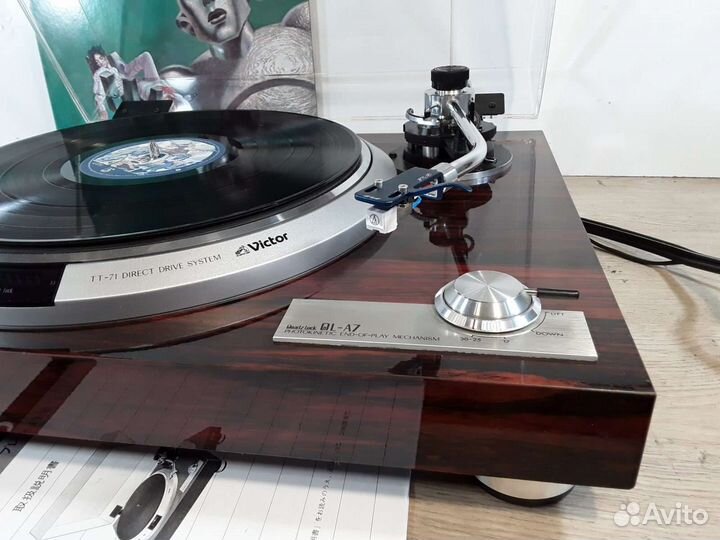 Проигрыватель винила Victor QL-A7. Japan. Идеал