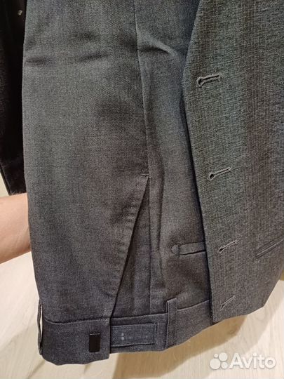 Жилет+брюки 134 р.(рубашка+кардиган+обувь)