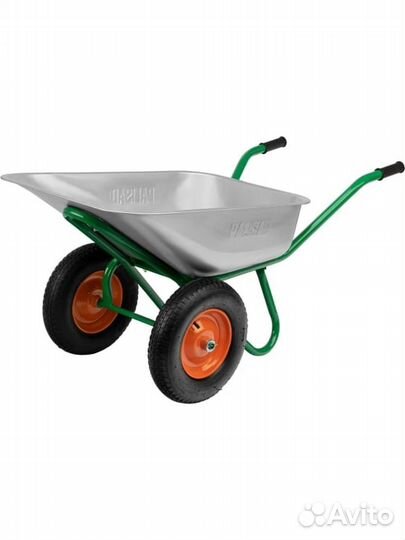 Усиленная двухколесная тачка 100л 320кг Palisad 68