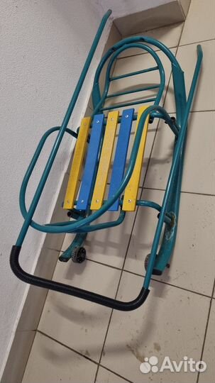 Санки на колесах