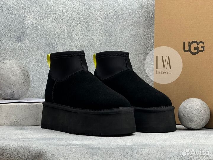 Женские угги на платформе Ugg Classic Mini Dipper