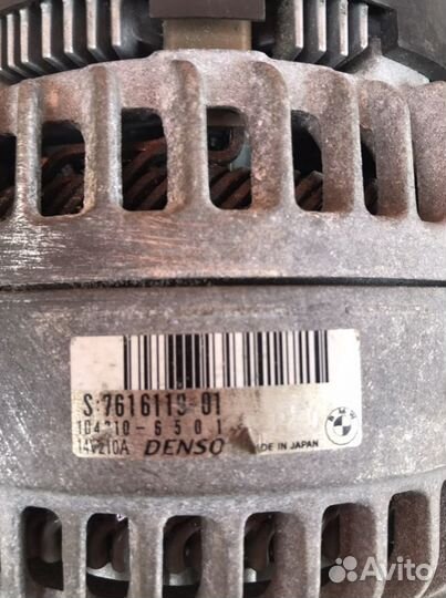 Генератор на бмв х5 е70 х6 е71 N55B30