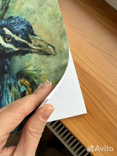 Блокнот А4 авторский в точку