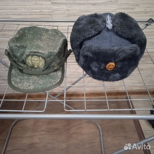 Кепка вкпо летняя и шапка зимняя