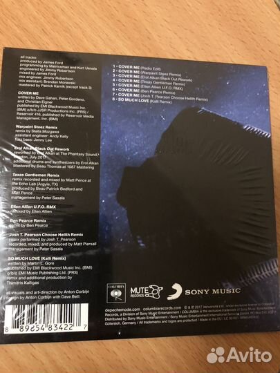 CD диски музыка depeche mode Фирменный