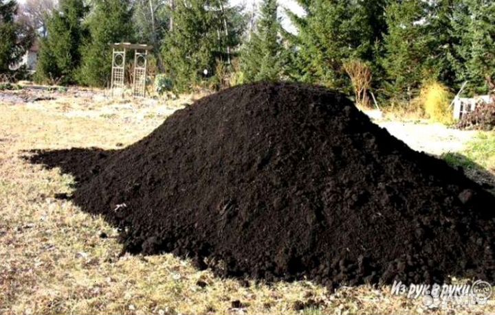 Земля плодородная для сада торф чернозём