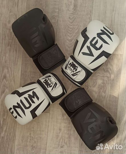 Боксерские перчатки венум venum 10, 12, 14, 16oz