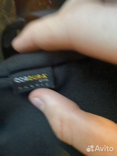 Supreme Cordura Travel Shoulder Bag Logo Black