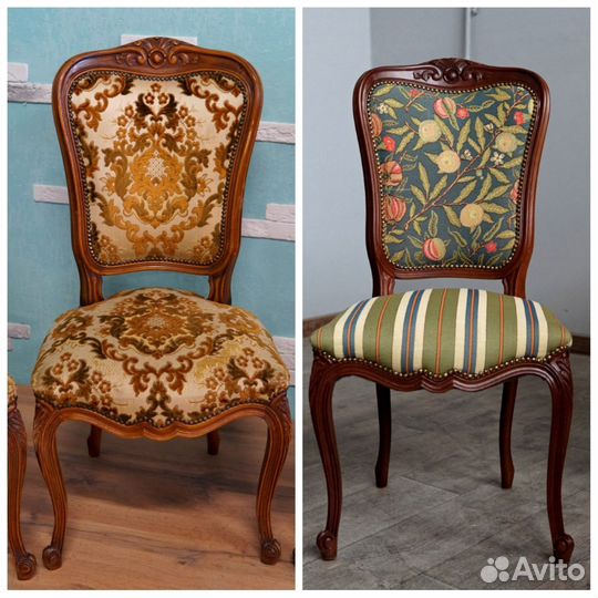 Ремонт и обновление старых стульев