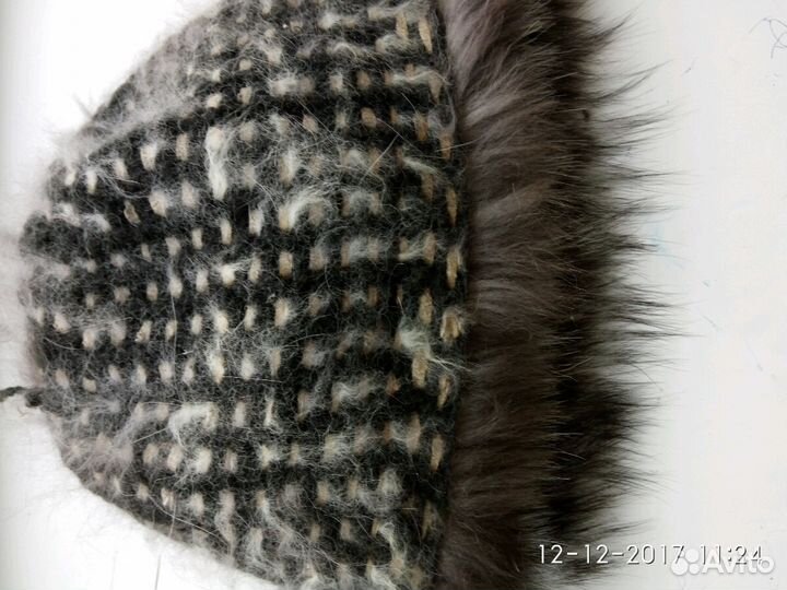 Шапка из чернобурки