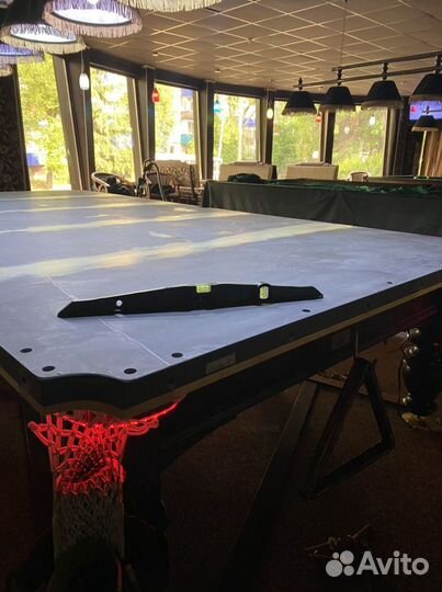 Сборка бильярдного стола.перетяжка бильярда