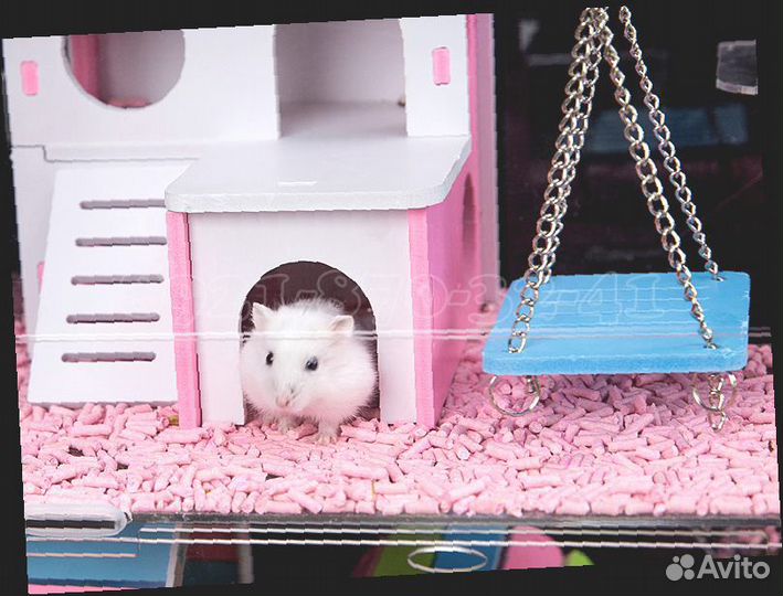 Клетка для хомяка 1 этаж