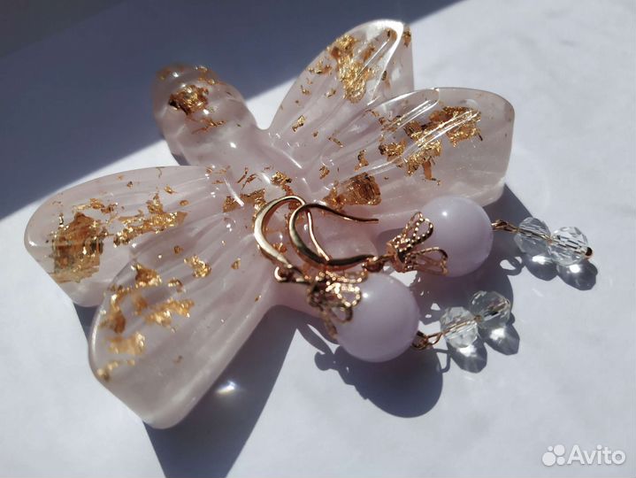 Украшения серьги, кольца