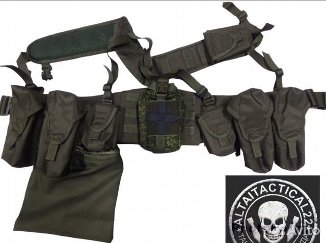 Разгрузочный пояс рпс с подсумками варбелт