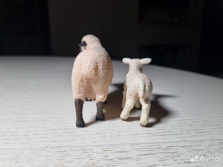 Фигурки овец животных schleich papo