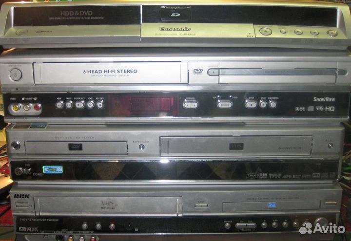 Ремонт Видеомагнитофонов и DVD+ VHS, DVD+ HDD