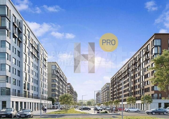 2-к. квартира, 59,6 м², 7/9 эт.