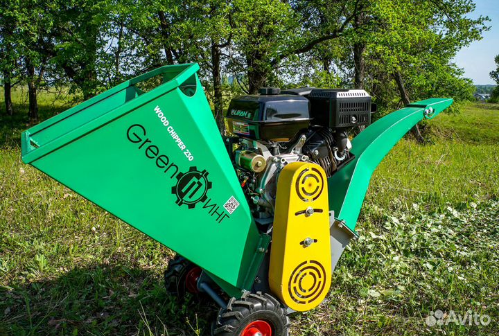 Измельчитель веток и древесины