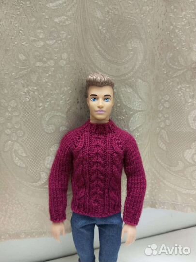 Вязаная одежда для барби