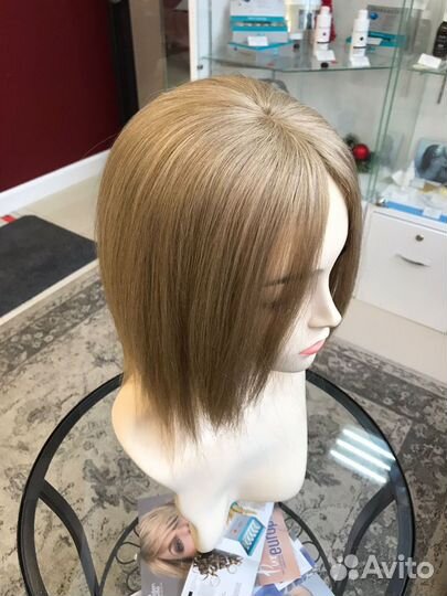 Накладка из натуральных славянских волос(35см)