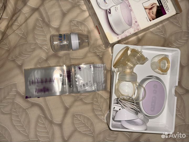 Молокоотсос avent электрический