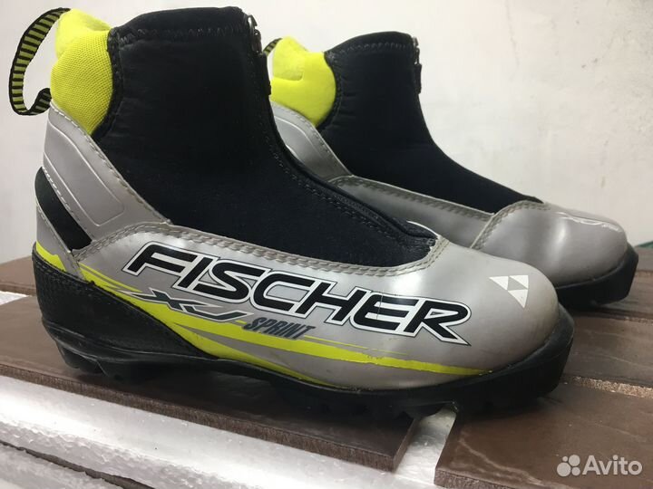 Лыжные ботинки fischer 35 размер