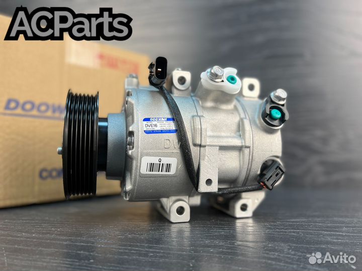 Компрессор кондиционера Kia Quoris 3.8