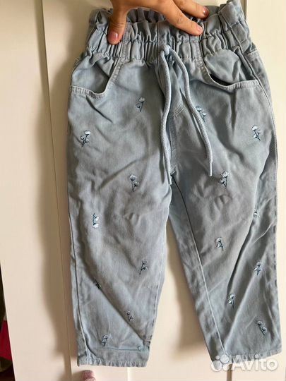 Детские вещи zara пакетом для девочек 2-3 года