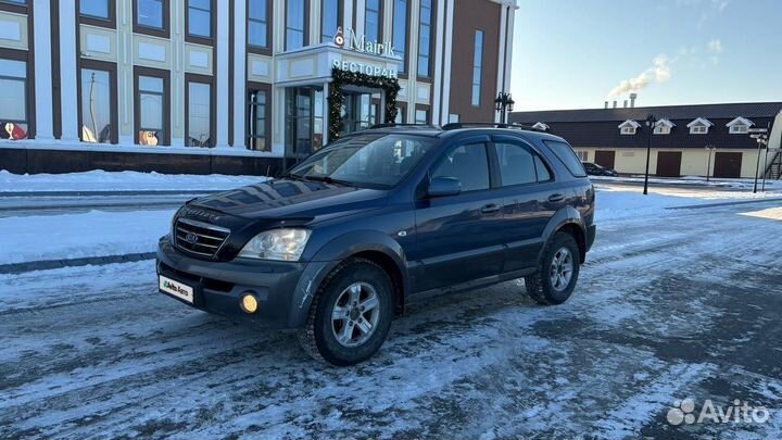 Kia Sorento 2.5 AT, 2004, 366 400 км