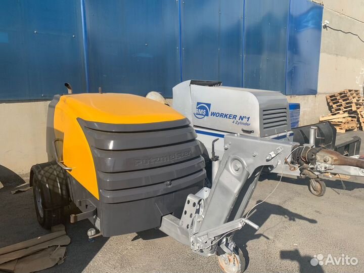 Putzmeister 740 пневмонагнетатель 3 поколения