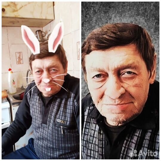 Ретушь фотографий на памятник