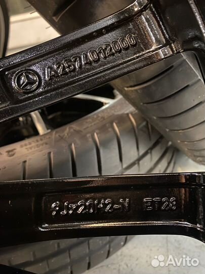 Колеса R20 AMG оригинал Merceds CLS W257 Black